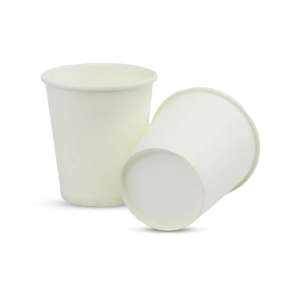 Careswipe White Paper Cups 150 ML 50 Pcs In 1 Packet 80 Packet in 1 Carton Box - Direct Supply for Hotels, Office, Retail, Bulk Wholesale Supply