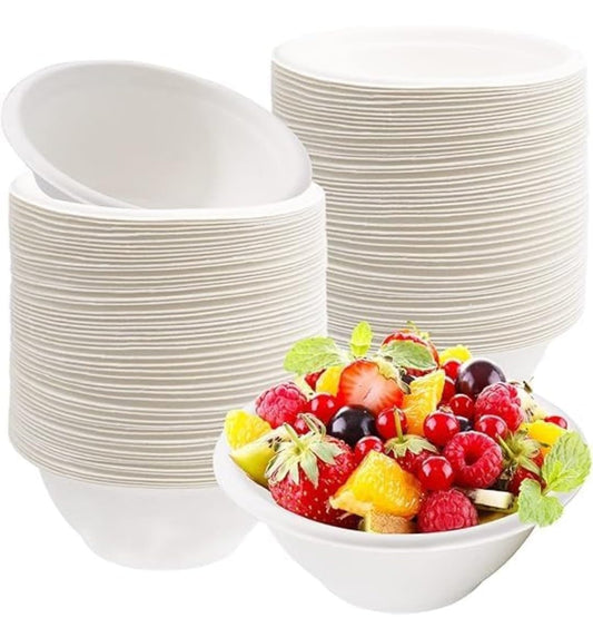 Careswipe Disposable Bowl 180ml. 25 pcs in 1 Master Box 100 Packets Per Carton Total 2500 Pcs